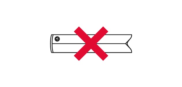 do not use damaged